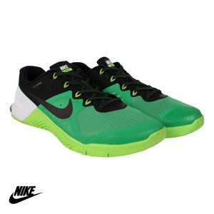 Nike Mens Metcon 2 819899-300 Green / White / Black